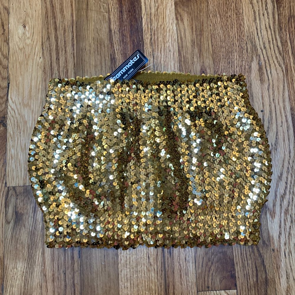 Vintage Gold Tube Top